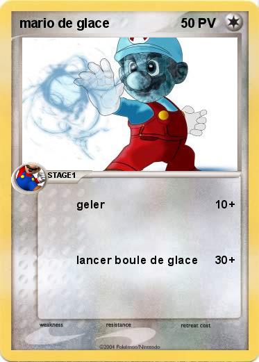 Pokemon mario de glace