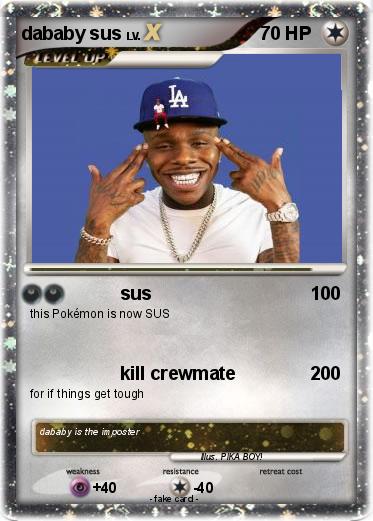Pokemon dababy sus