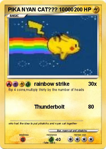 Pokemon PIKA NYAN CAT??? 10000