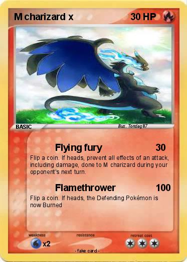 Pokemon M charizard x