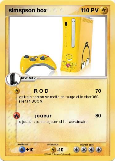 Pokemon simspson box