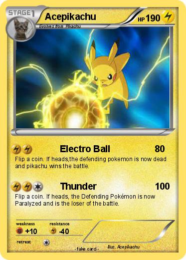 Pokemon Acepikachu
