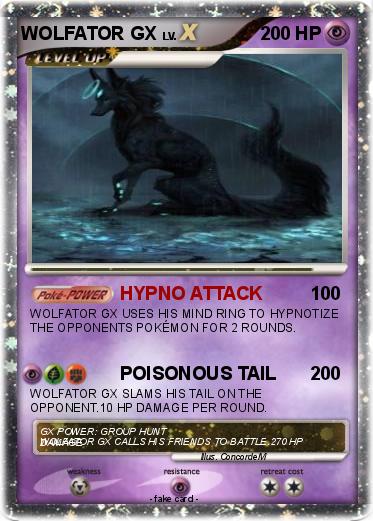 Pokemon WOLFATOR GX