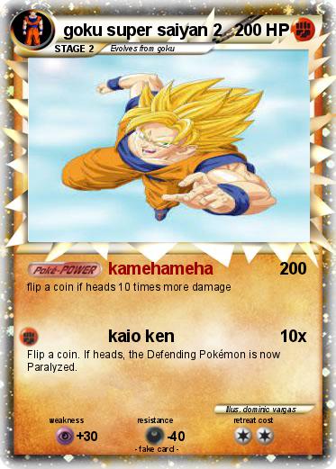 Pokemon goku super saiyan 2