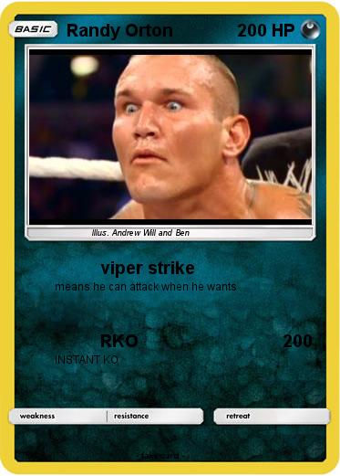 Pokemon Randy Orton