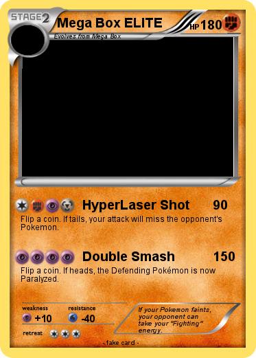 Pokemon Mega Box ELITE