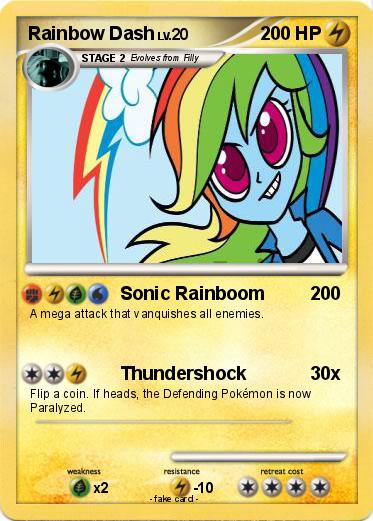 Pokemon Rainbow Dash