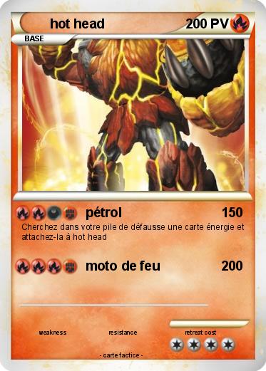 Pokemon hot head