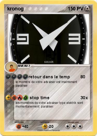Pokemon kronog