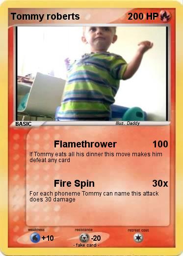 Pokemon Tommy roberts
