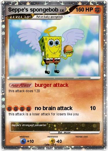 Pokemon Seppe's spongebob