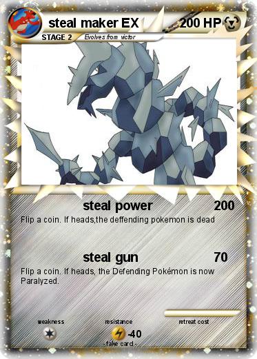 Pokemon steal maker EX