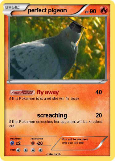 Pokemon perfect pigeon