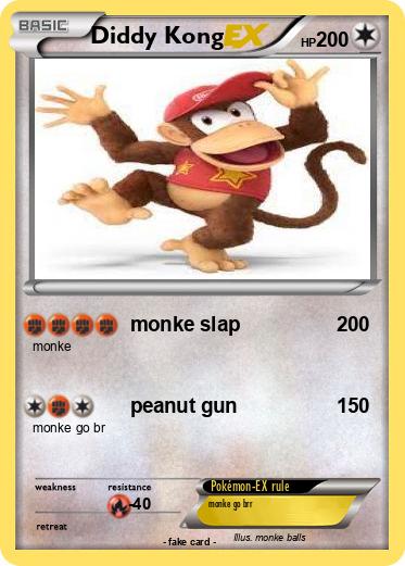 Pokemon Diddy Kong