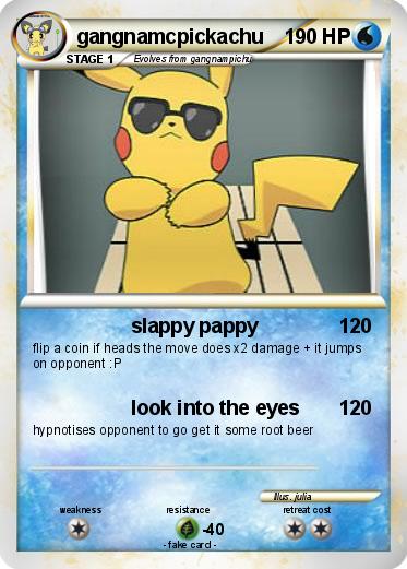 Pokemon gangnamcpickachu
