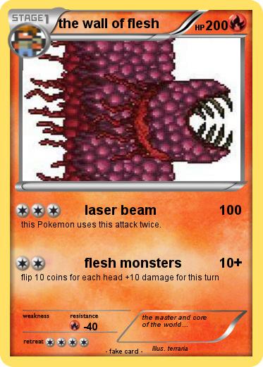 Pokemon the wall of flesh