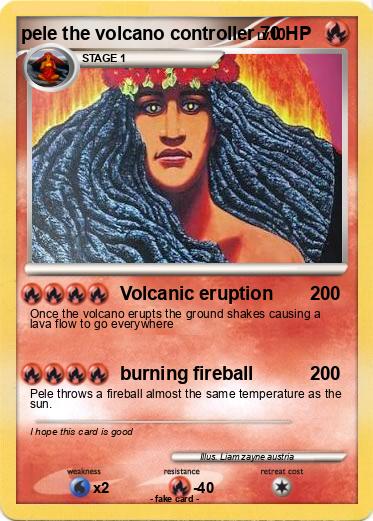 Pokemon pele the volcano controller