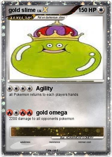 Pokemon gold slime