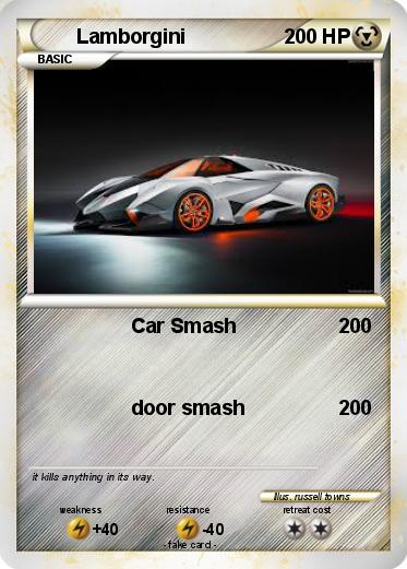 Pokemon Lamborgini