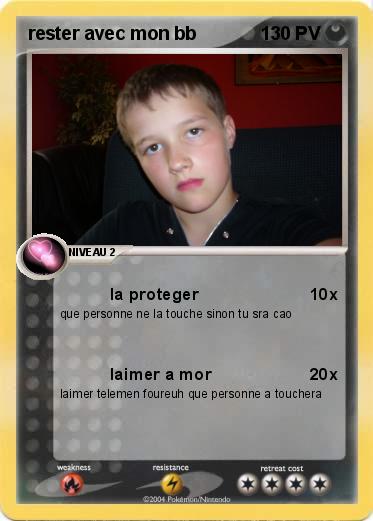 Pokemon rester avec mon bb