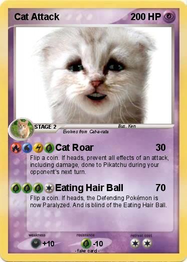 Pokemon Cat Attack