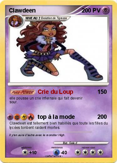 Pokemon Clawdeen