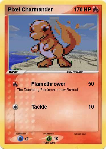 Pokemon Pixel Charmander