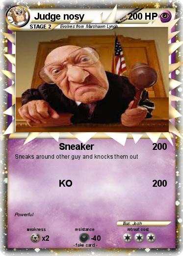 Pokemon Judge nosy