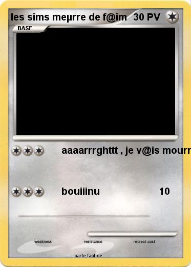 Pokemon les sims meµrre de f@im