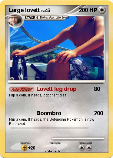 Pokemon Large lovett