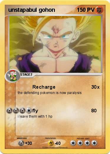Pokemon unstapabul gohon