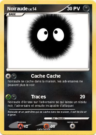 Pokemon Noiraude