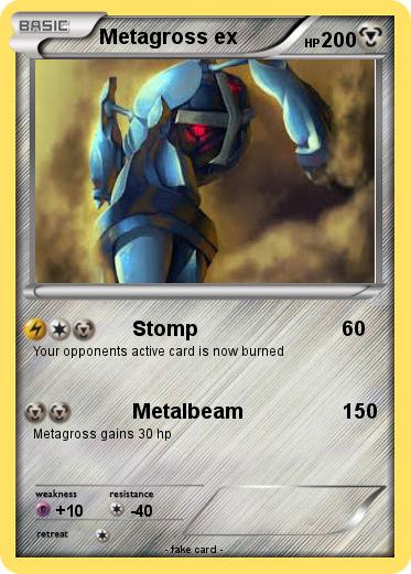 Pokemon Metagross ex