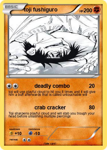 Pokemon toji fushiguro