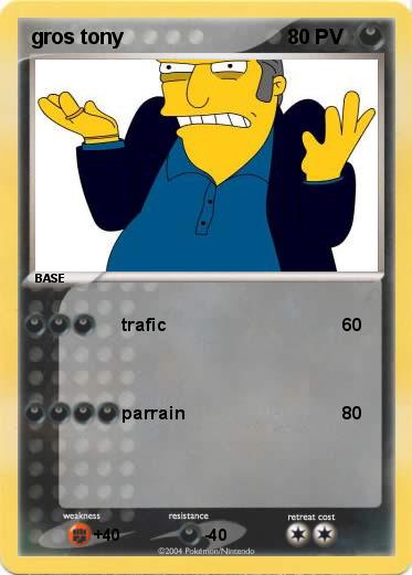 Pokemon gros tony