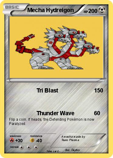 Pokemon Mecha Hydreigon