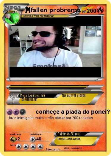 Pokemon fallen probrema