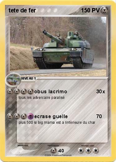 Pokemon tete de fer