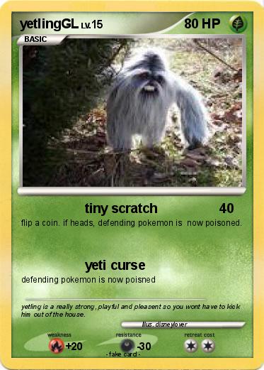 Pokemon yetlingGL