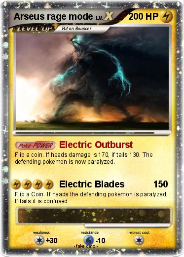 Pokemon Arseus rage mode