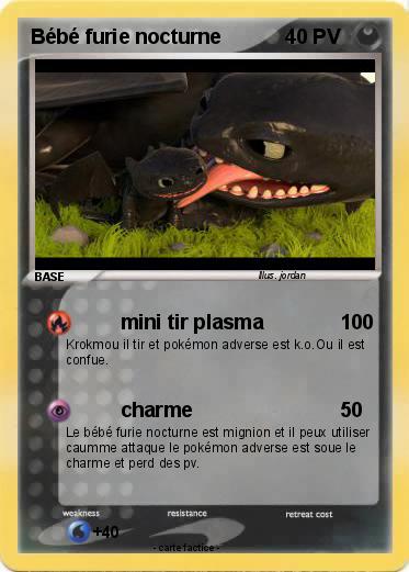 Pokemon Bébé furie nocturne