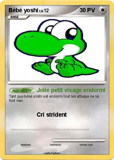 Pokemon Bébé yoshi