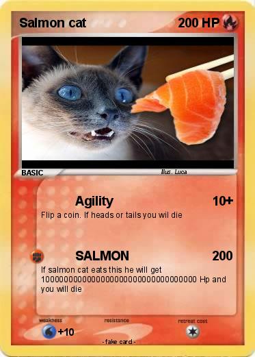 Pokemon Salmon cat
