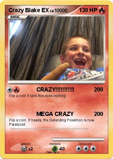 Pokemon Crazy Blake EX