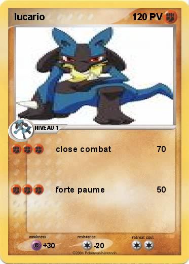 Pokemon lucario