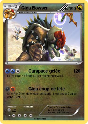Pokemon Giga Bowser