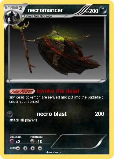 Pokemon necromancer