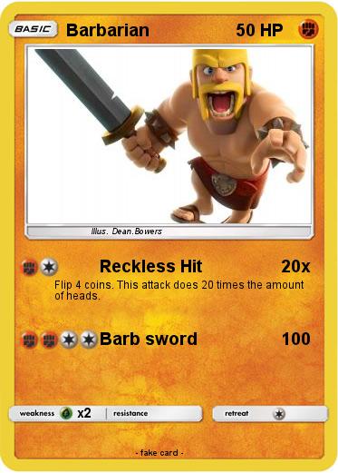 Pokemon Barbarian