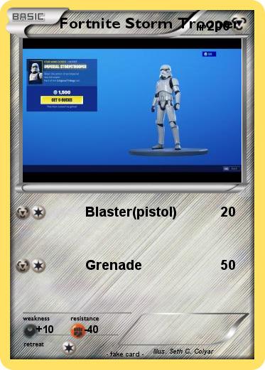 Pokemon Fortnite Storm Trooper