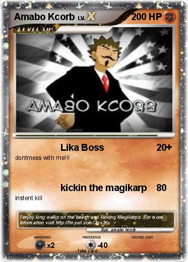 Pokemon Amabo Kcorb
